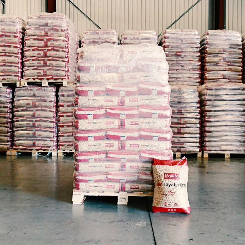 Pallet di Pellet MM ROYAL – 78 sacchi in plastica