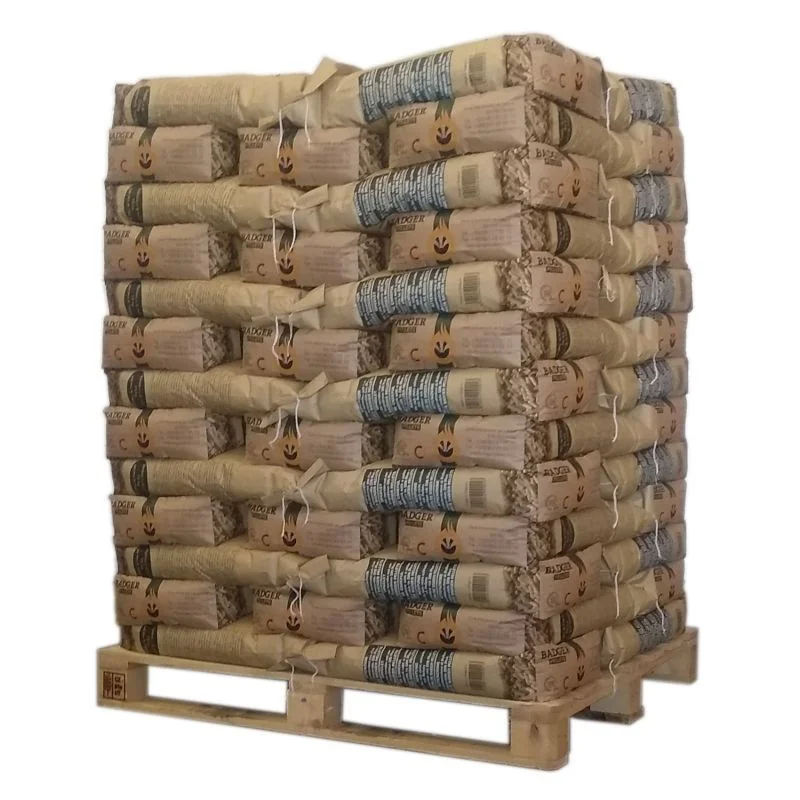 Pellet Badger – Pallet con 65 sacchi da 15 kg